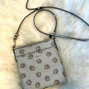 Coach crossbody floral